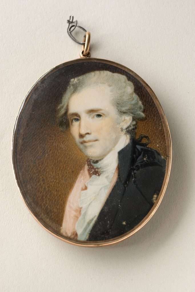 Miniature Portrait of Thomas Law