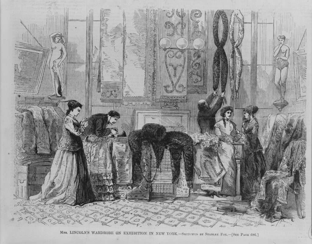 Mrs. Lincoln's Wardrobe on Exhibition in New York
