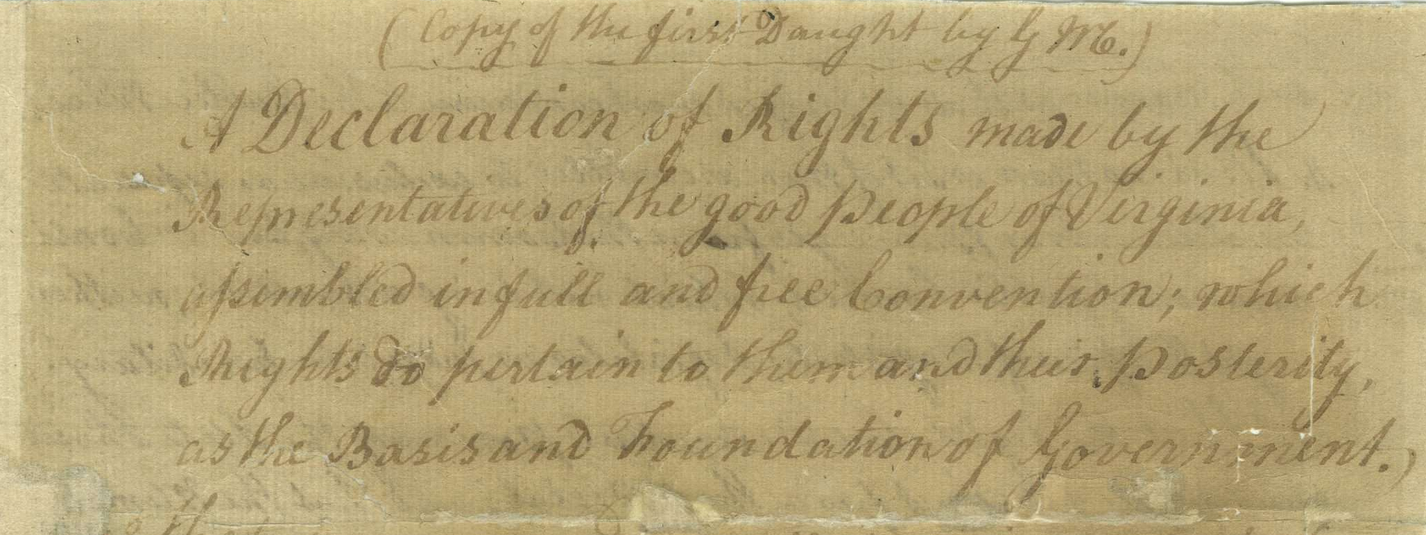Virginia Declaration of Rights