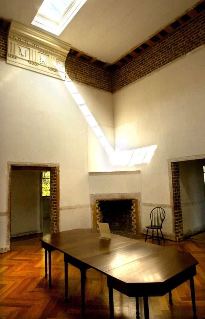 Central Dining Room with Skylight