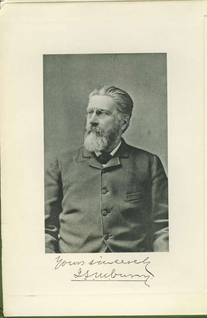 Signed Portrait of J. L. M. Curry