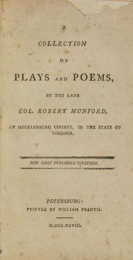 A Collection of Plays and Poems