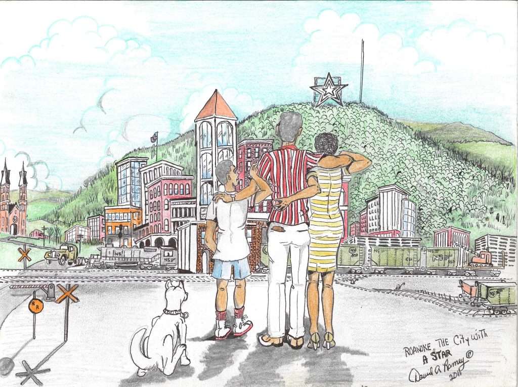Roanoke, The City with a Star