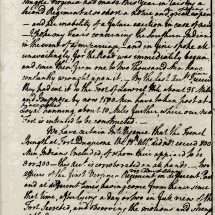 George Washington to John Robinson, September 1, 1758, Page 2