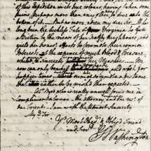 George Washington to John Robinson, September 1, 1758, Page 3