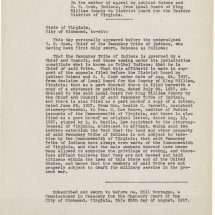 Deposition of Chief Cook, August 25, 1917
