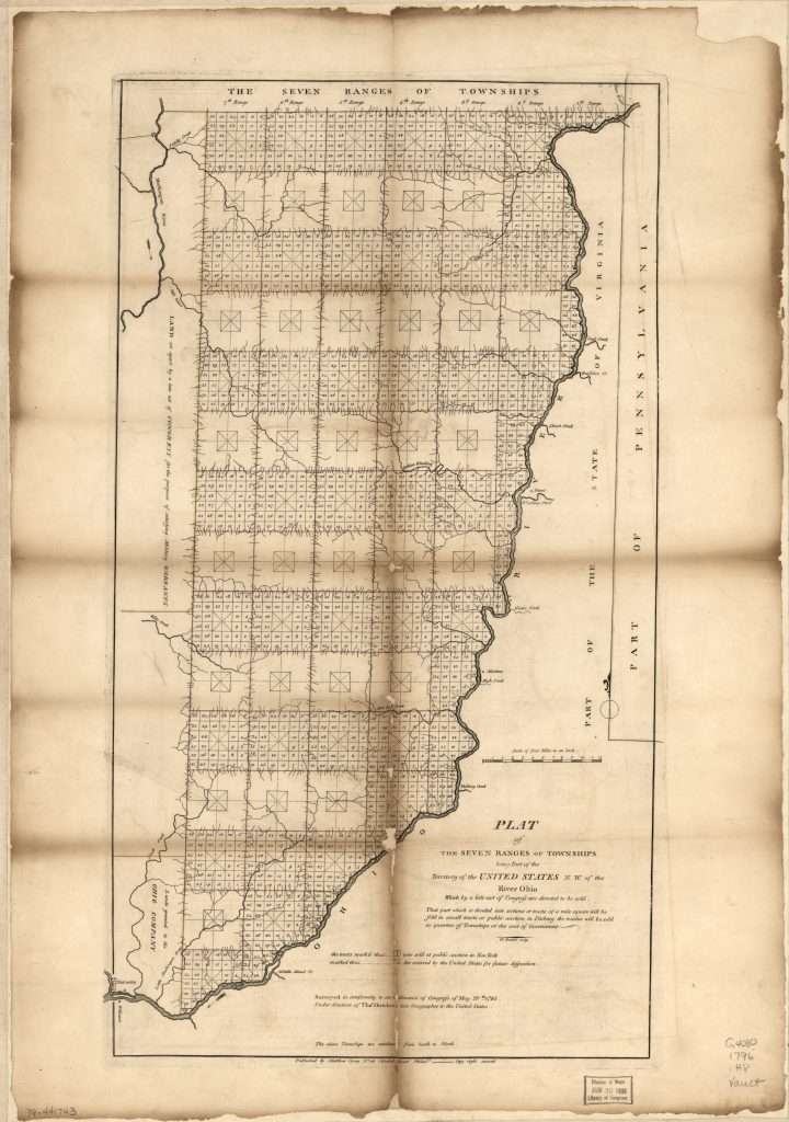 Plat of the Seven Ranges 
