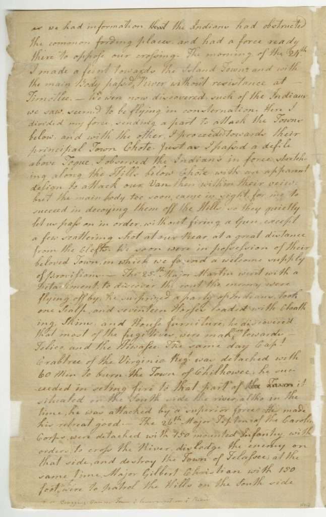 Arthur Campbell to Thomas Jefferson, January 15, 1781, Page 2