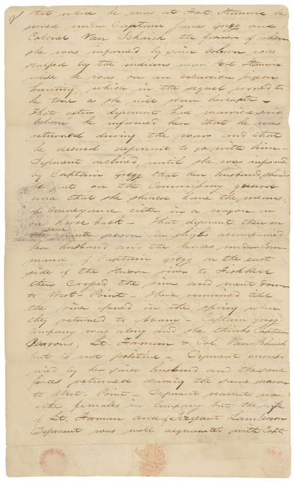 Sarah Benjamin's Account of Yorktown, Page 2