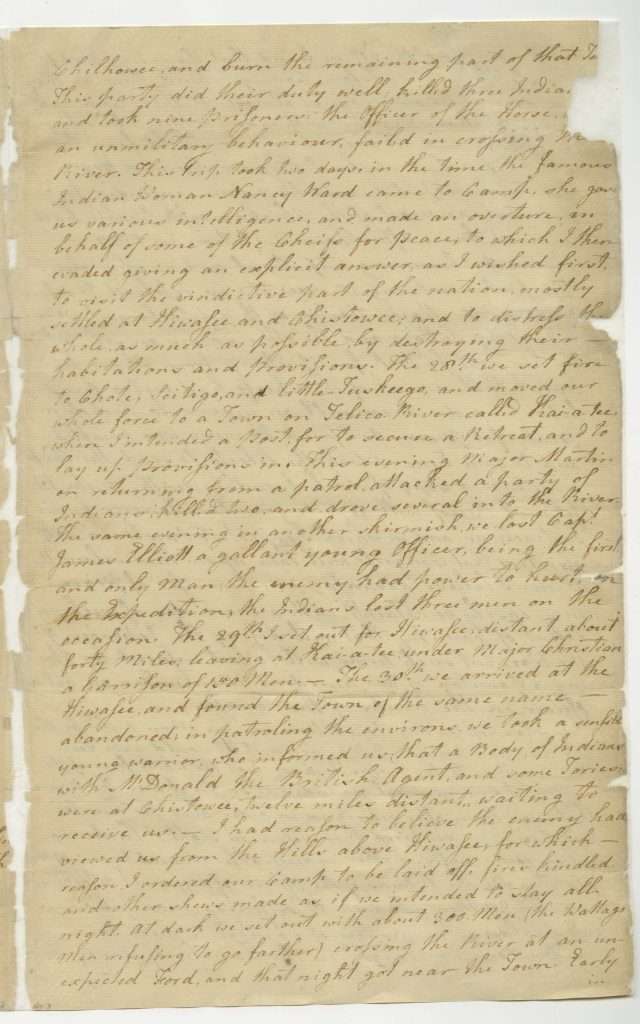 Arthur Campbell to Thomas Jefferson, January 15, 1781, Page 3