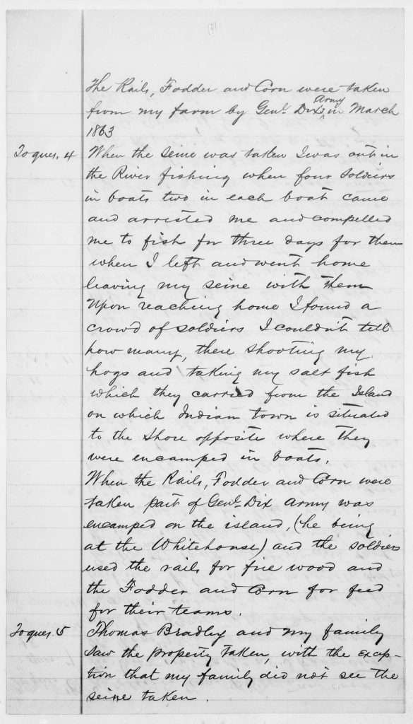 Holt Langston Claim Excerpt, Page 3