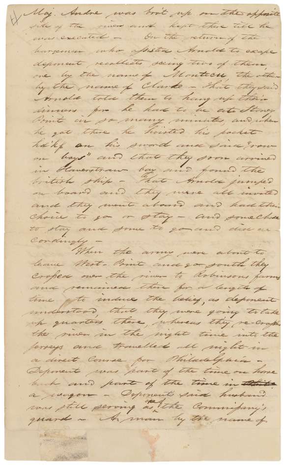 Sarah Benjamin's Account of Yorktown, Page 4