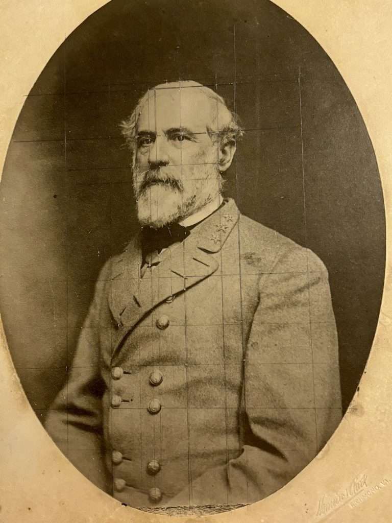 Valentine’s Photograph Reference of Robert E. Lee