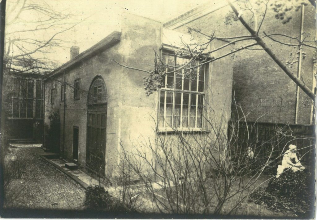 Exterior of Valentine’s Studio