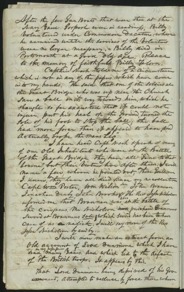 James Jarvis Reminiscences, Page 14