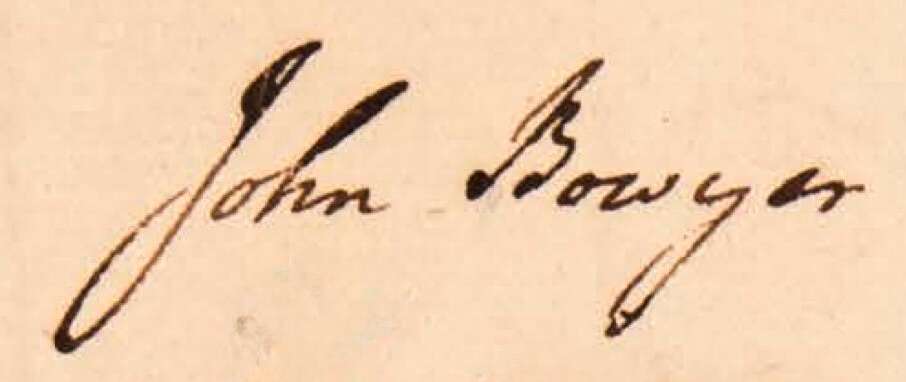 John Bowyer’s Certificate of Oath