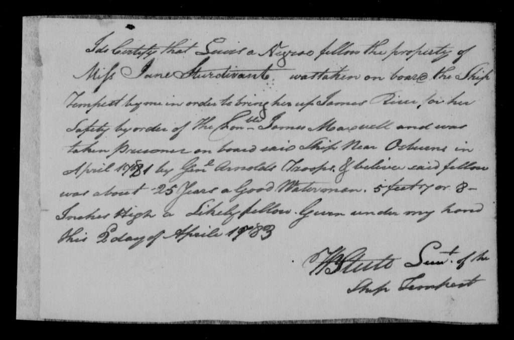 Petition of John Sturdivant, June 18, 1783, Page 3