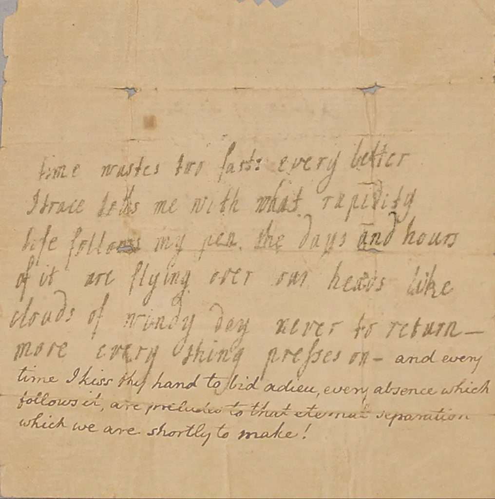 Lines copied from <em>Tristram Shandy</em>