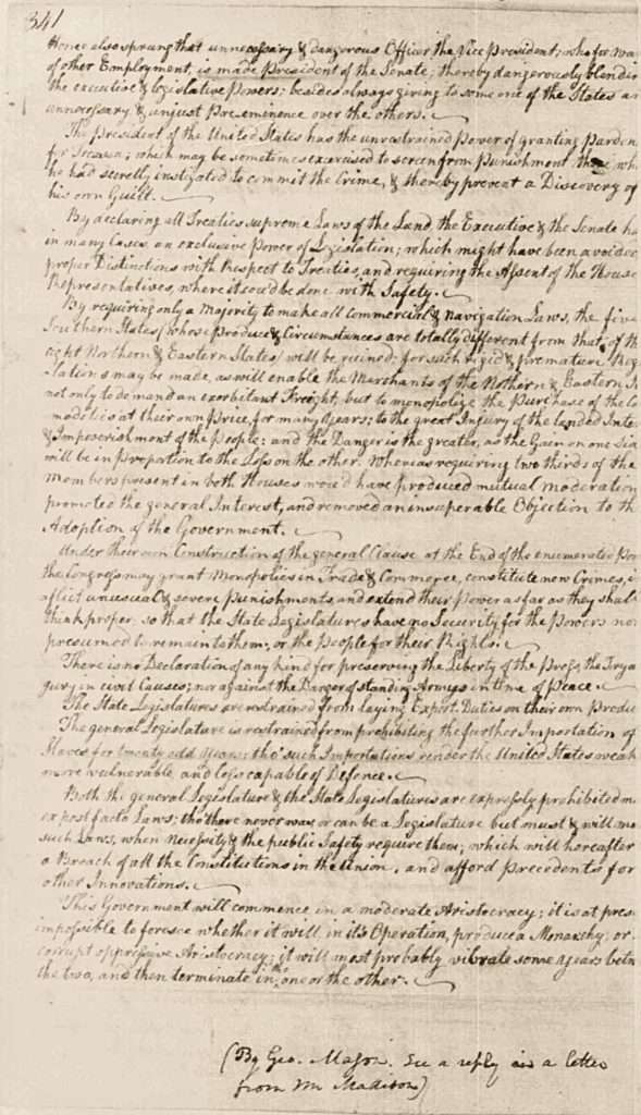  Objections to the Constitution, Page 2 