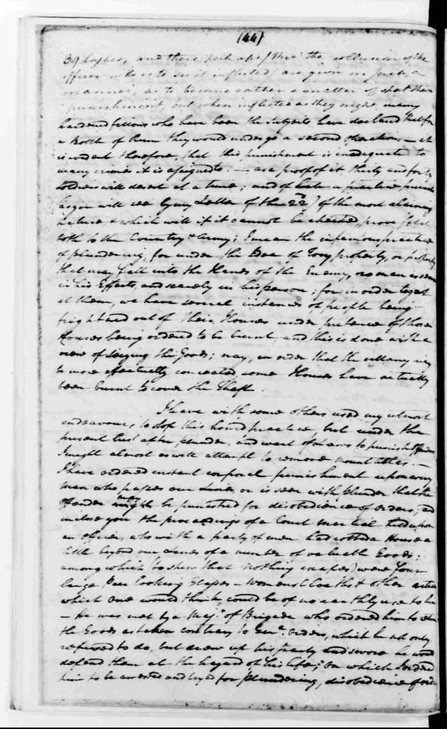  George Washington to John Hancock, September 25, 1776, Page 7 